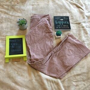 GAP Size 0R Perfect Khaki Brown/Purple Pants